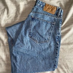 Zara mom jeans